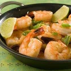 Gambas Pil Pil (Prawns, Chilean Style)