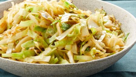 Super Easy Stir-Fried Cabbage