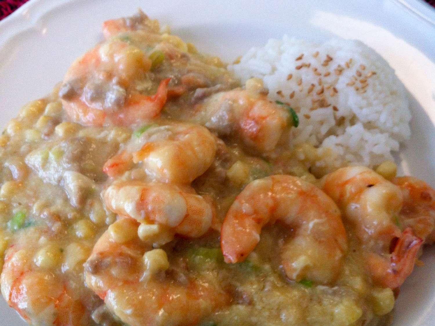 Shrimp with Lobster Sauce