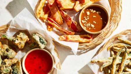 Air Fryer Tempura Vegetables